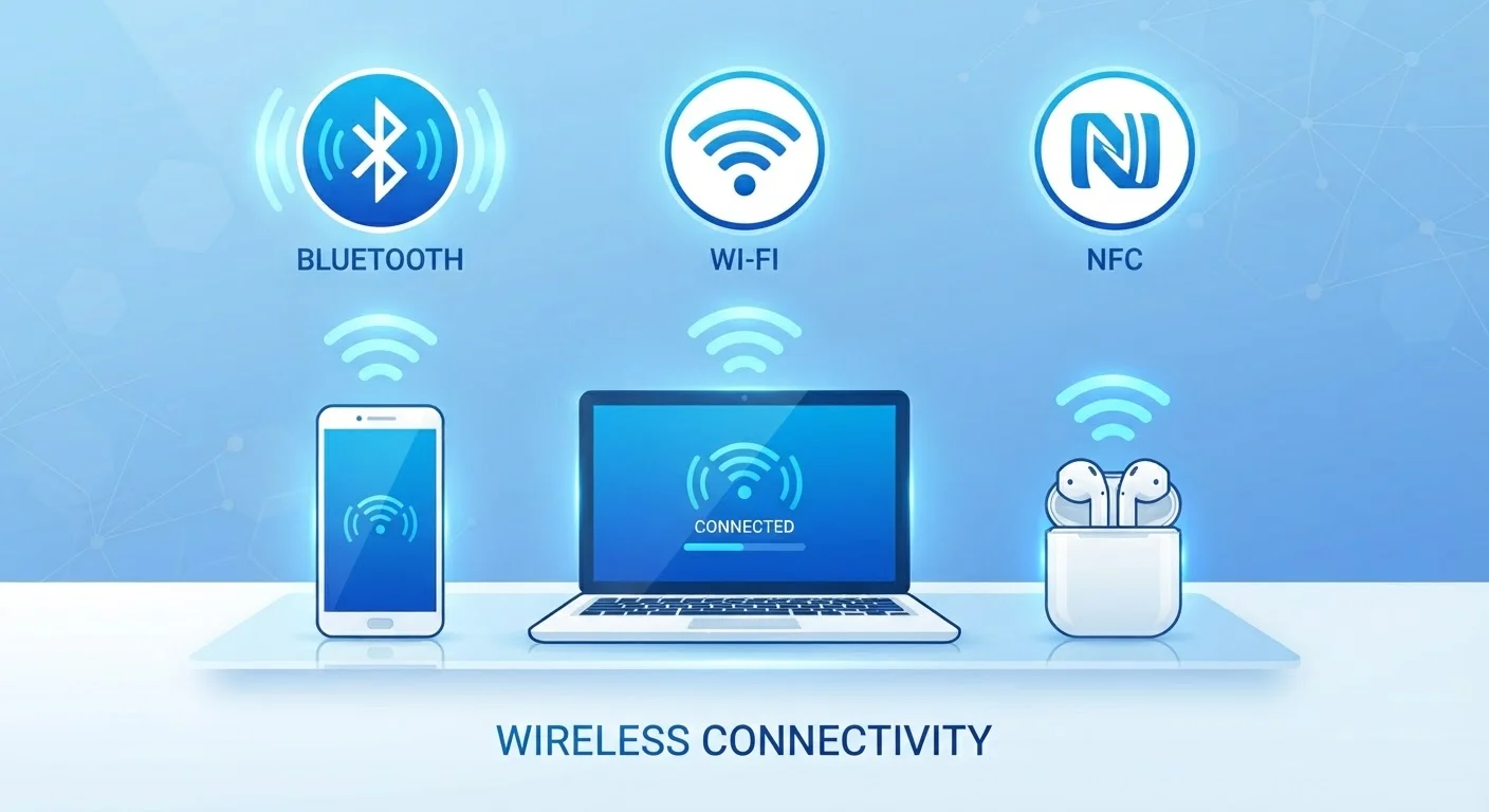 Bluetooth vs. Wi-Fi vs. NFC: How Short-Range Wireless Technologies Differ