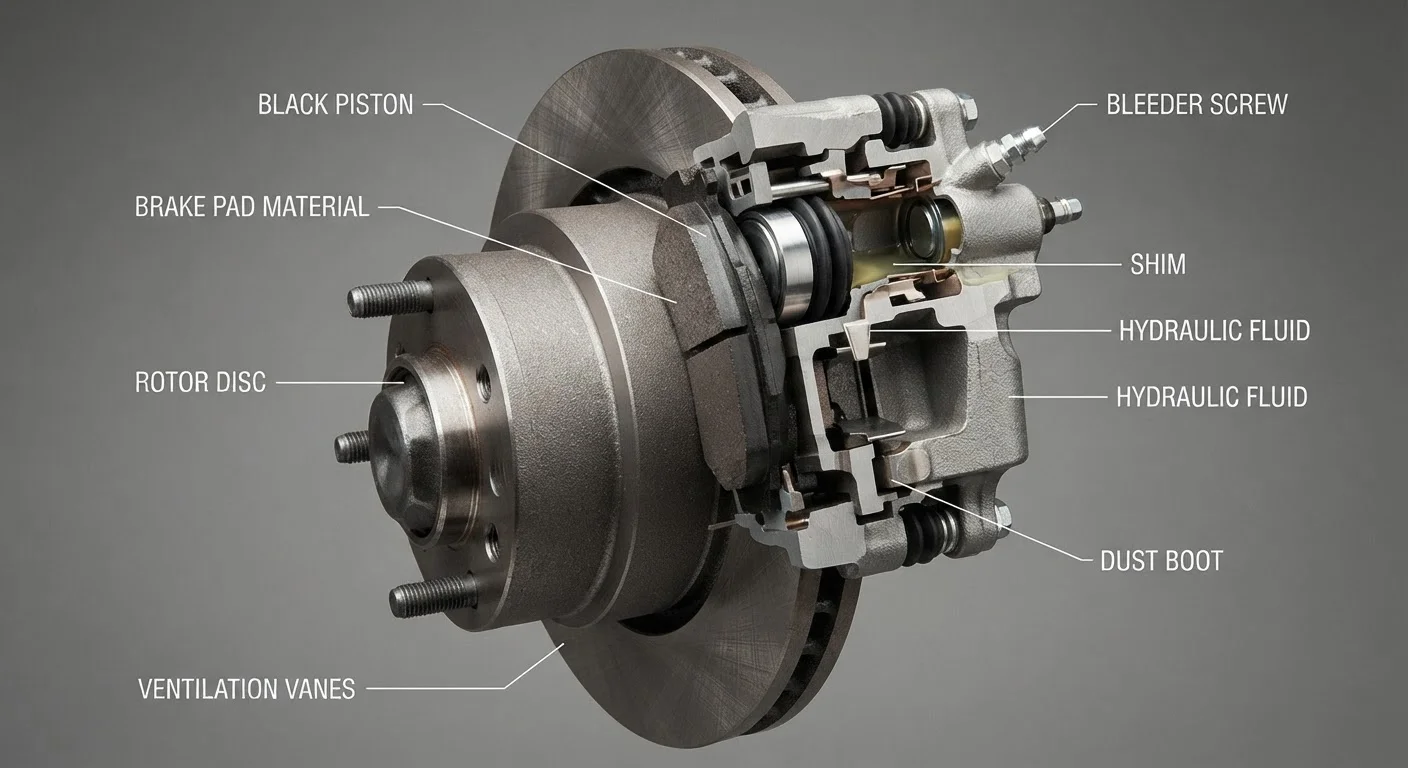 Brake Pads, Rotors, and Calipers: How Your Stopping System Actually Works