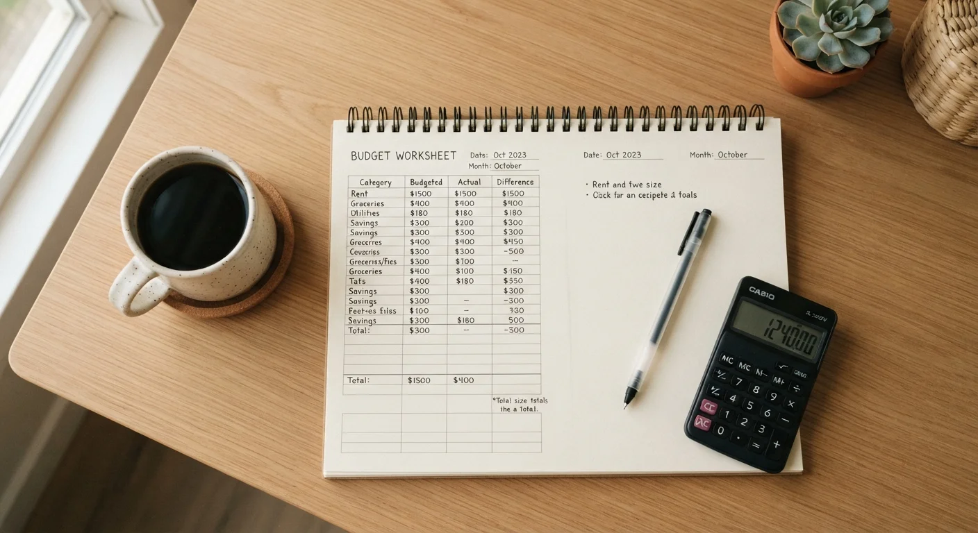 Building Your First Monthly Budget From Scratch