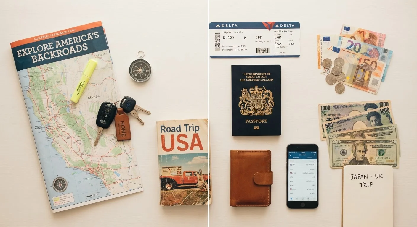 Domestic vs. International Trip Planning: Where the Process Actually Differs