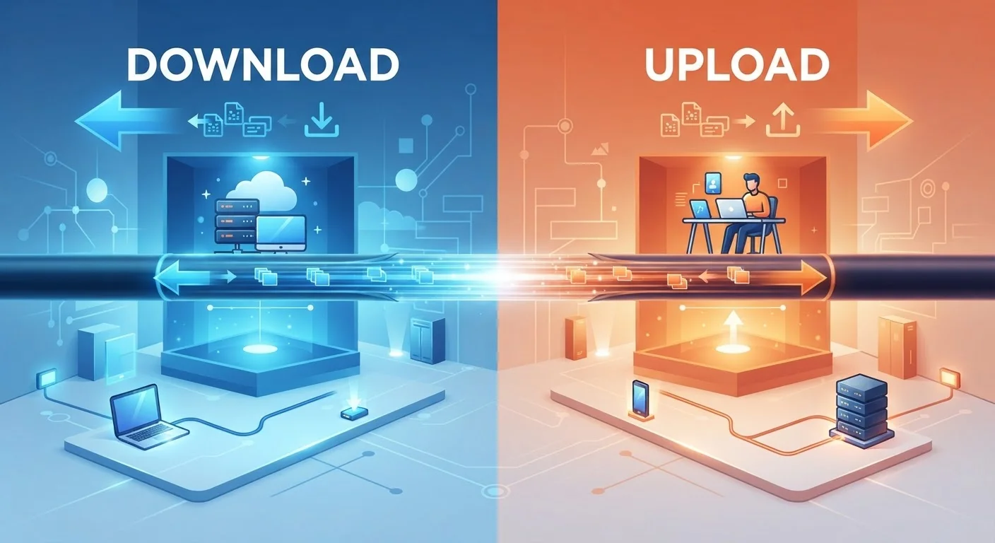 Download Speed vs. Upload Speed: Why the Difference Matters More Than You Think