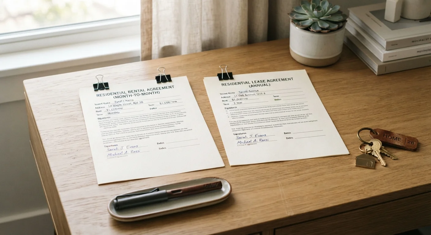 Month-to-Month vs. Fixed-Term Lease