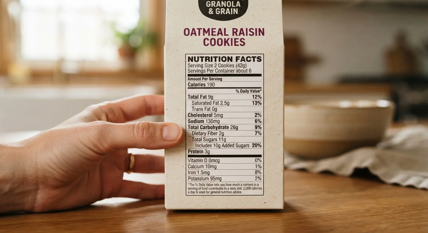 Reading a Nutrition Facts Label Without Getting Lost