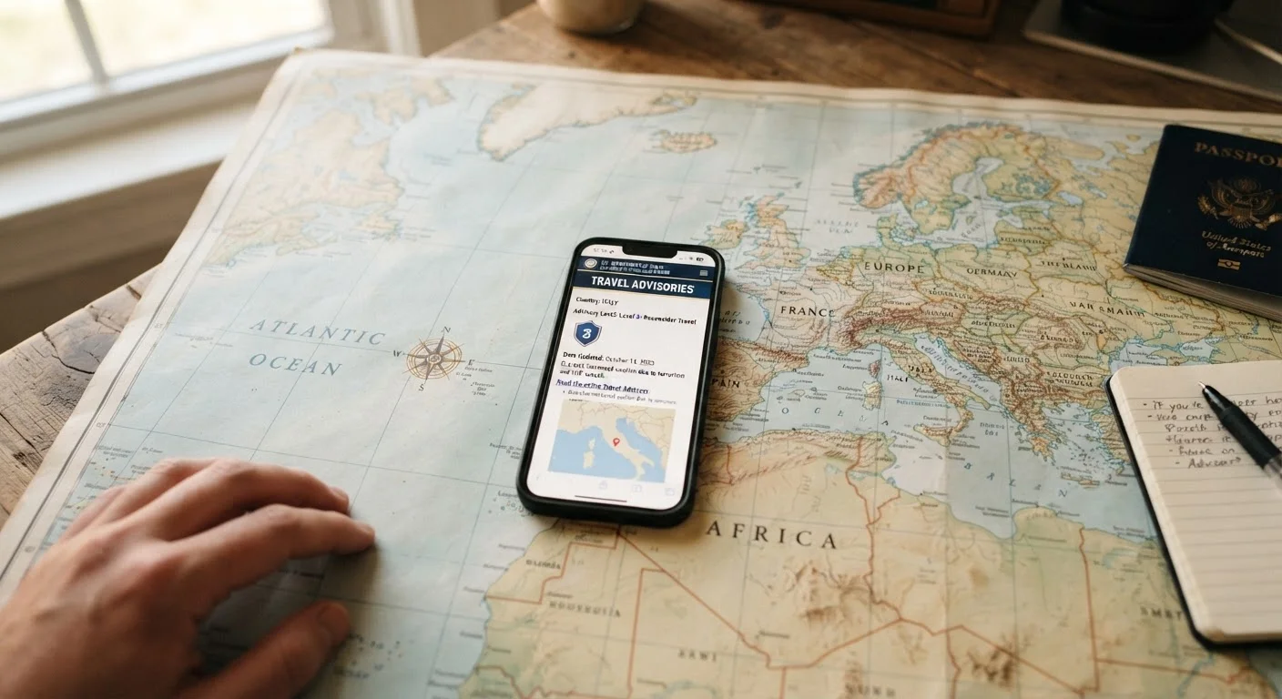 Reading a Travel Advisory: What the U.S. State Department's Levels Actually Mean