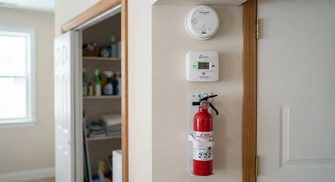 Smoke Detectors, CO Alarms, and Fire Extinguishers: A Safety Maintenance Plan