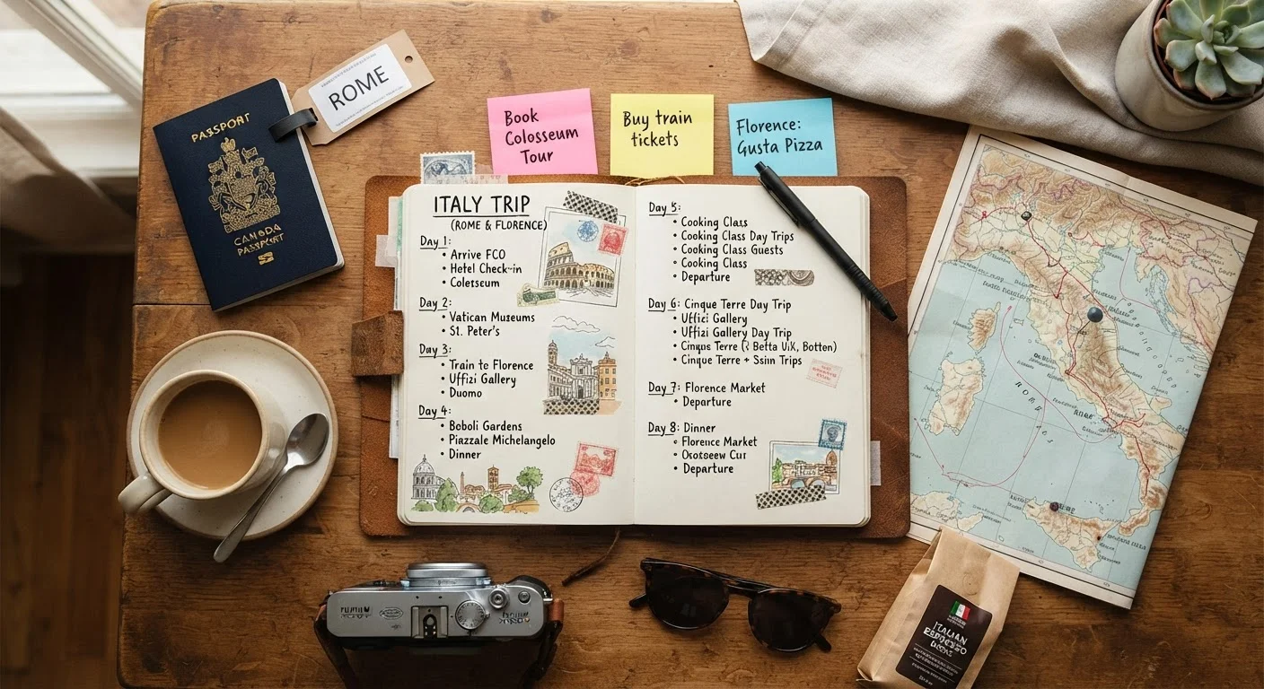 The Anatomy of a Good Travel Itinerary