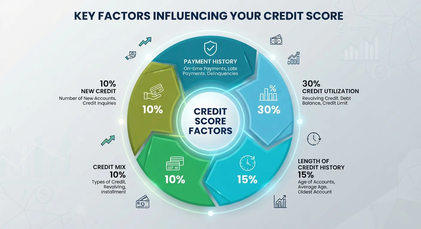 The Five Factors Behind Your Credit Score