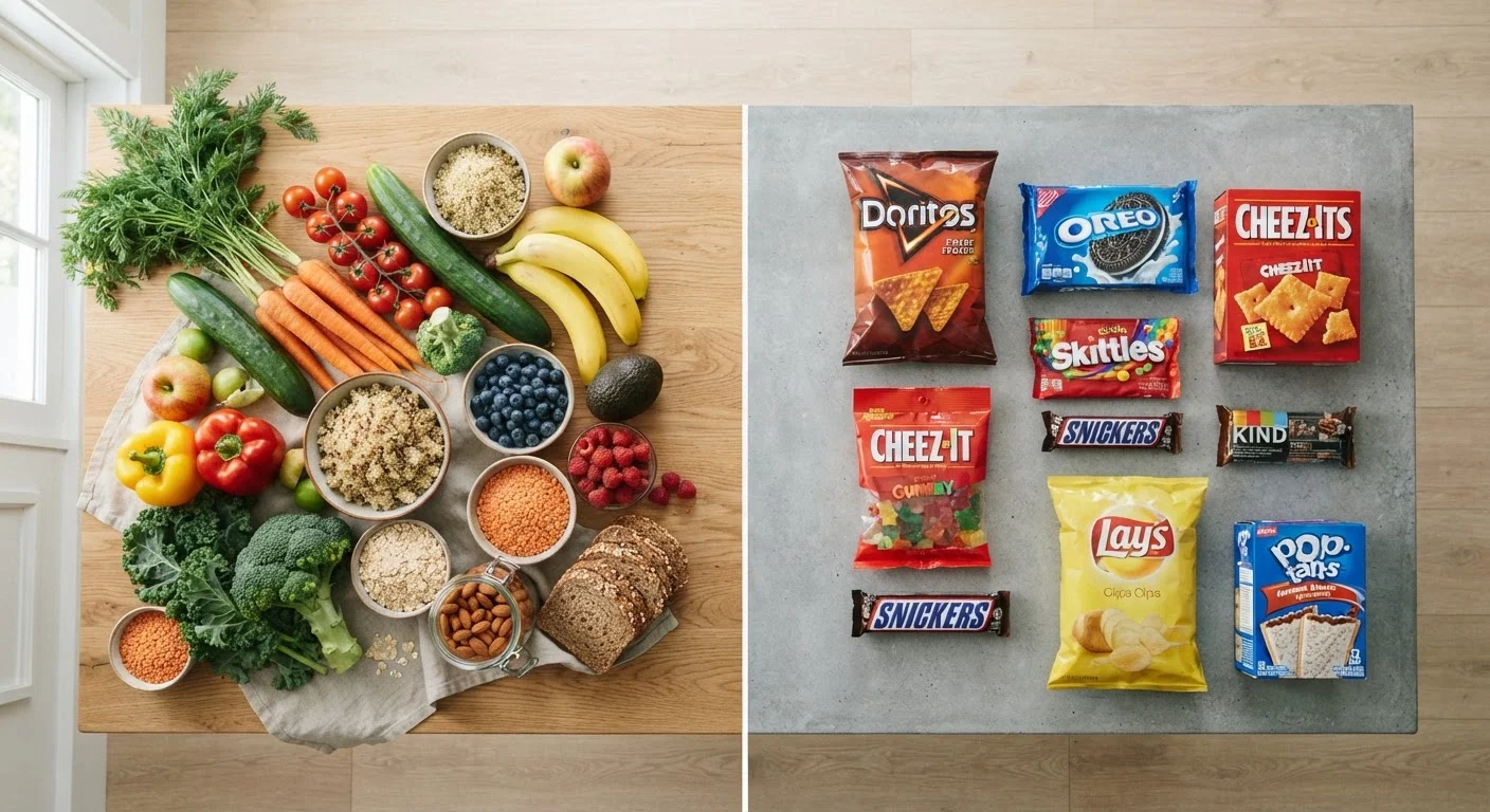 Whole Foods vs. Processed Foods: Understanding the Real Difference