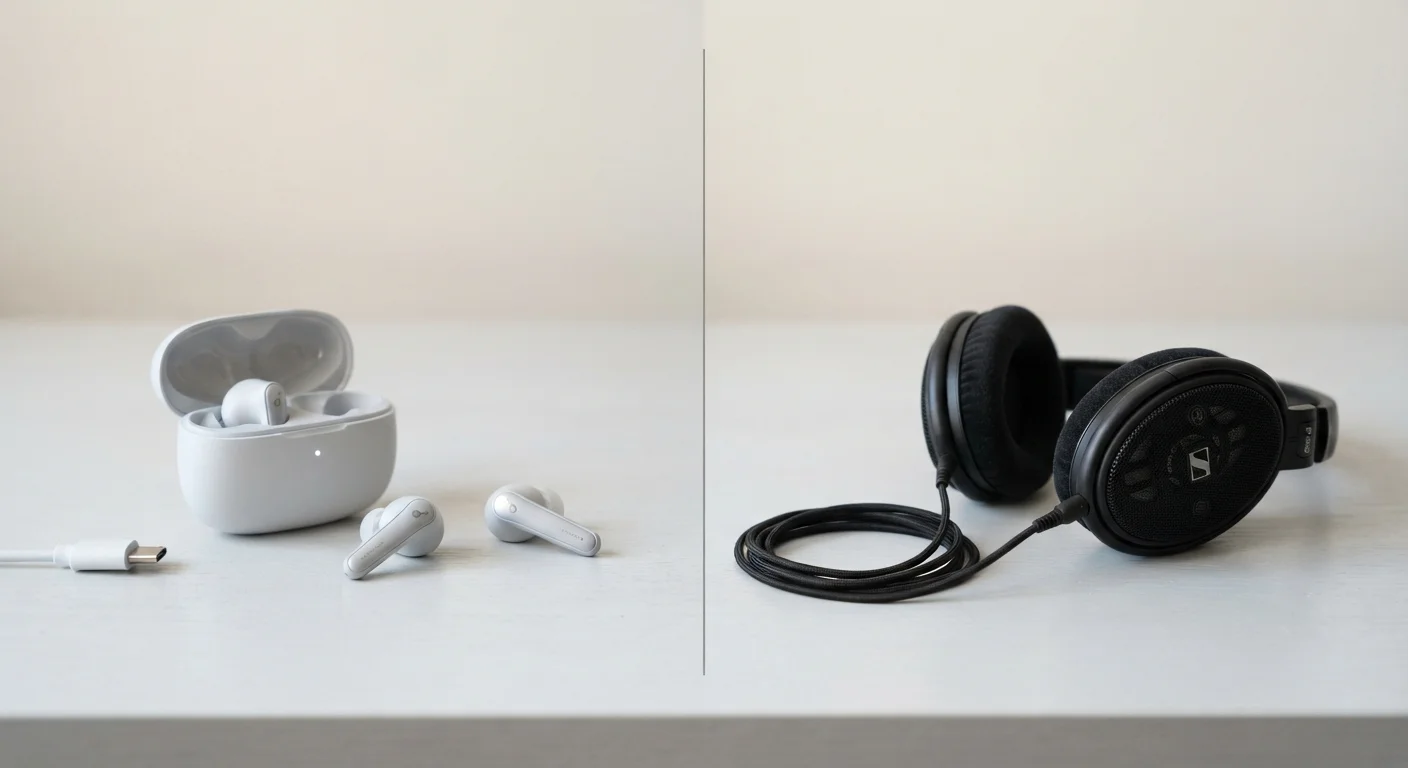 Wireless Earbuds vs. Wired Headphones: What Changes Beyond the Cable